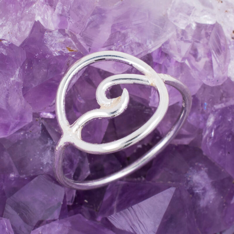 Anillo Plata de Ley 925 OLA DE MAR REF. 390