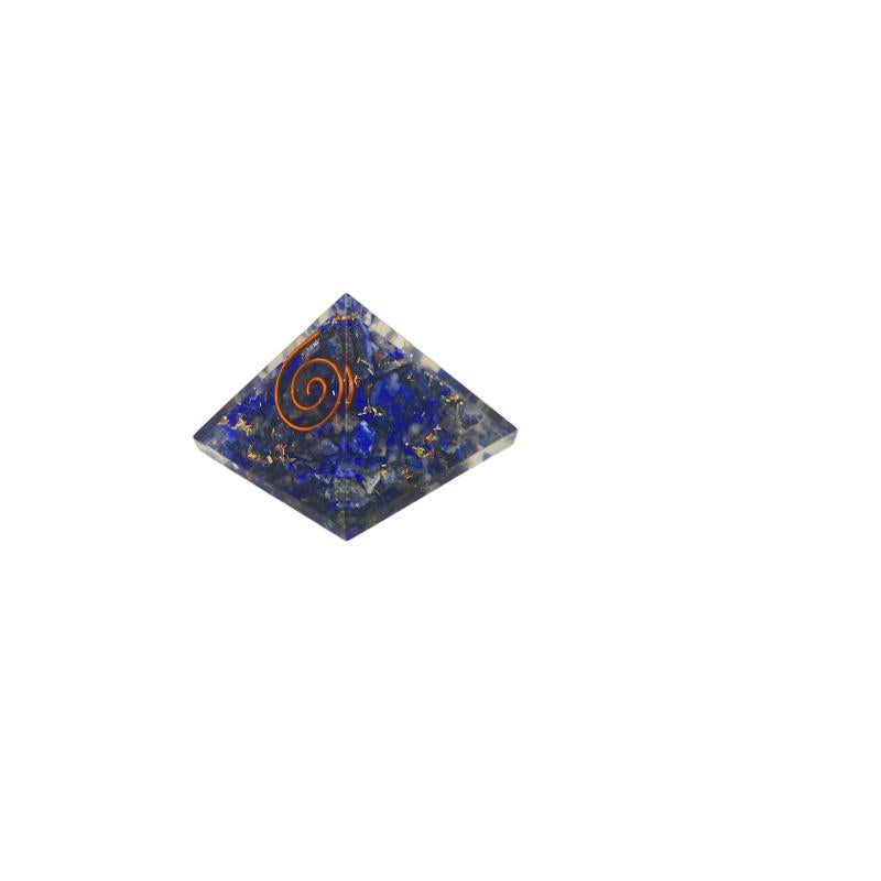 PIRAMIDE ORGONITA MINI 25 MM LAPISLAZULI