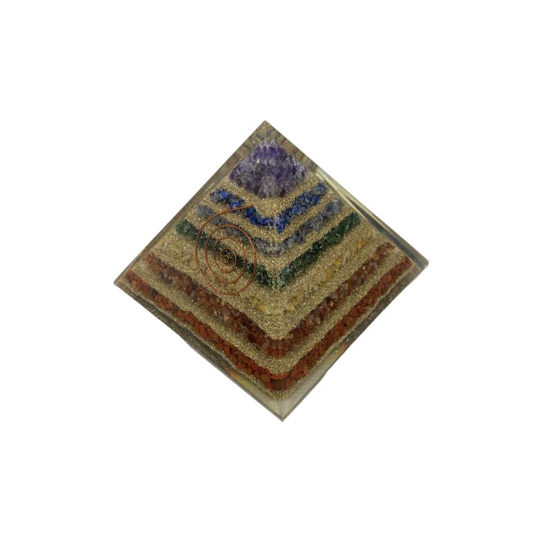 PIRAMIDE ORGONITA CHAKRAS XL