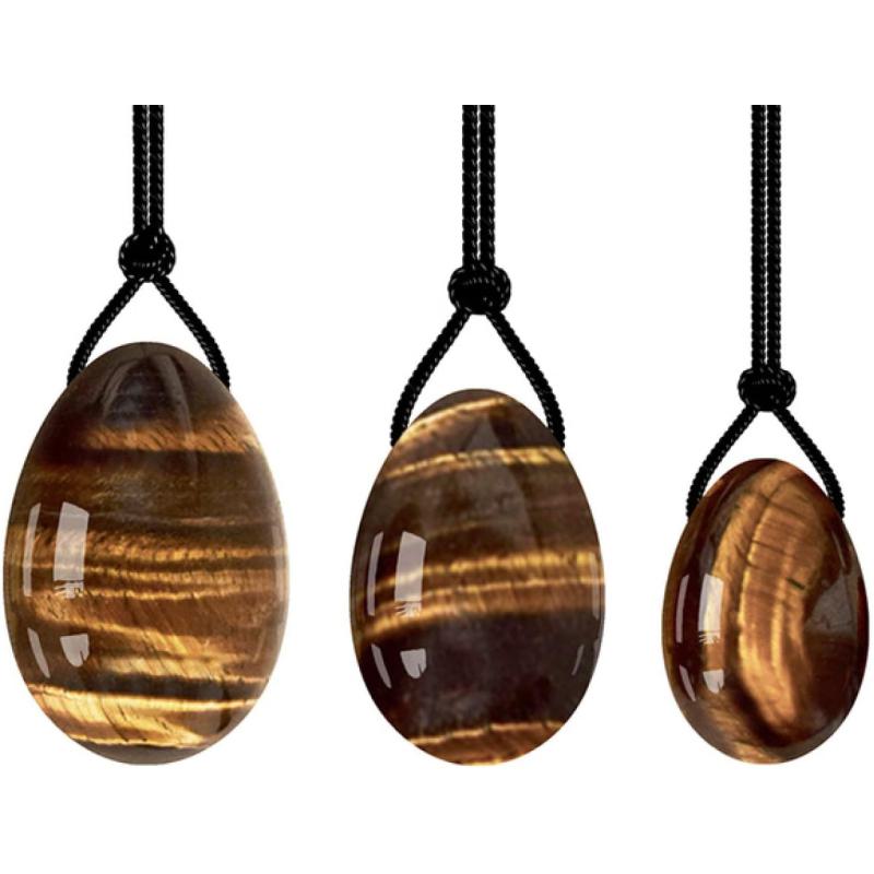 HUEVOS YONI MINERAL OJO DE TIGRE