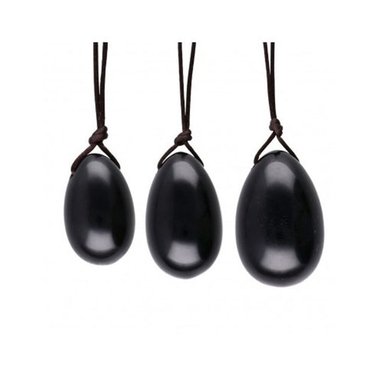 HUEVOS YONI MINERAL OBSIDIANA