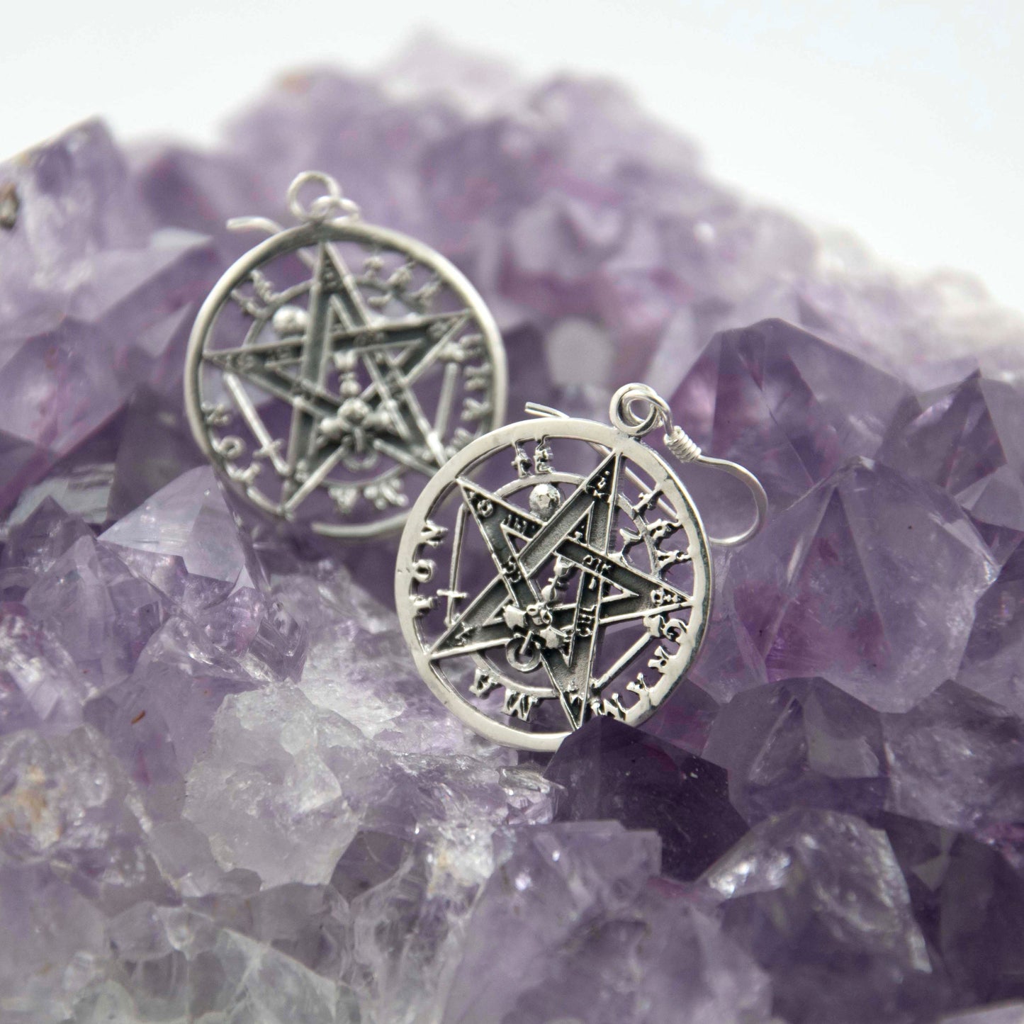 Pendientes Plata de Ley 925 TETRAGRAMATON REF 1290