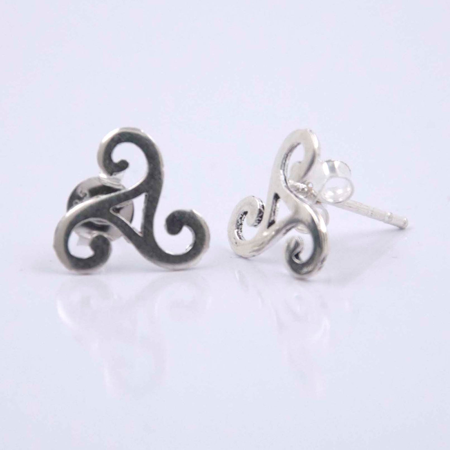 Pendientes Plata de Ley 925  SIMBOLO CELTA REF 200