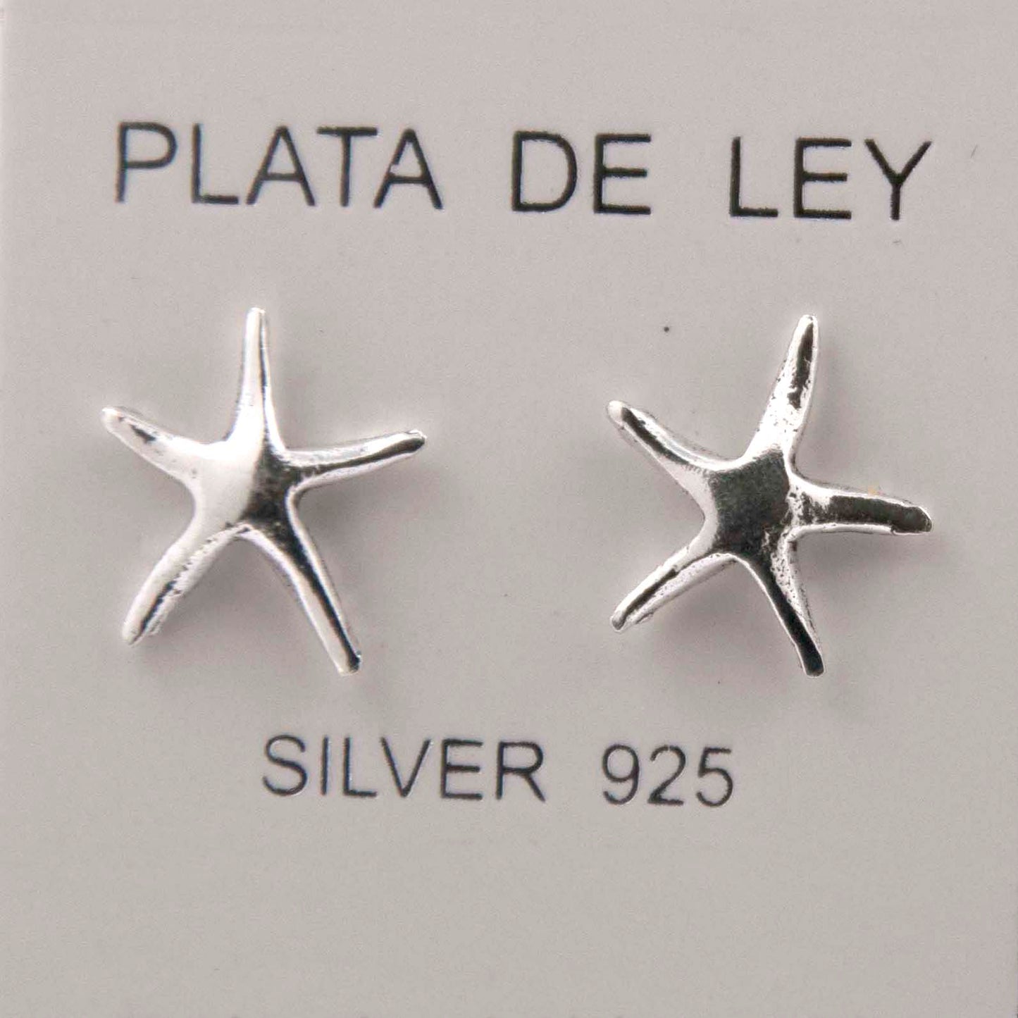 Pendientes ESTRELLA MAR Plata Ley 925 REF 200