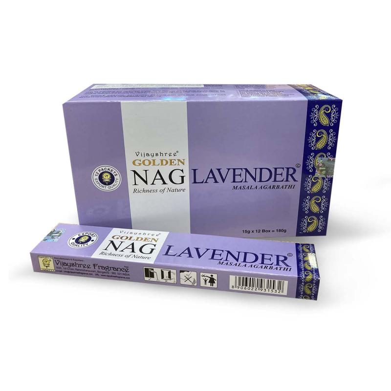 Incienso GOLDEN NAG LAVANDA