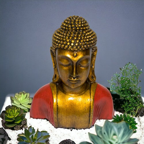 BUSTO BUDA 18 CM REF 590 - 41 - ROJO