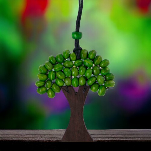 COLLAR ÁRBOL DE LA VIDA REF 100 - Mod. 12 Verde