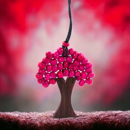 COLLAR ÁRBOL DE LA VIDA REF 100 - Mod. 13 Rosa