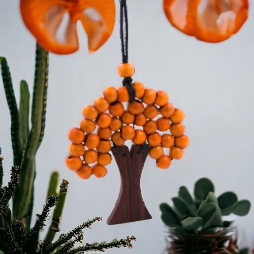 COLLAR ÁRBOL DE LA VIDA REF 100 - Mod. 14 Naranja