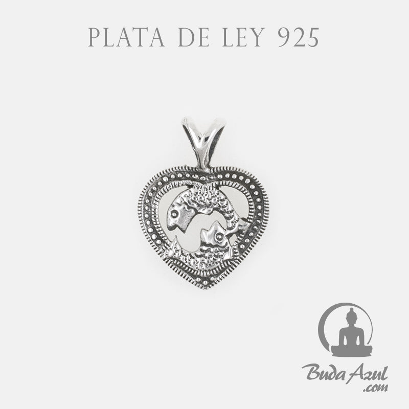 Colgante Plata de Ley 925 HOROSCOPO PISCIS REF. 490