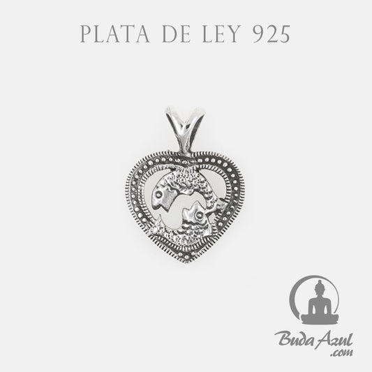 Colgante Plata de Ley 925 HOROSCOPO PISCIS REF. 490