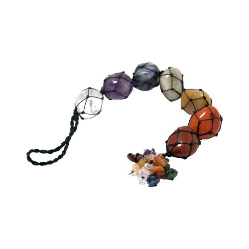 COLGADOR  MINERALES 7 CHAKRAS REF 500