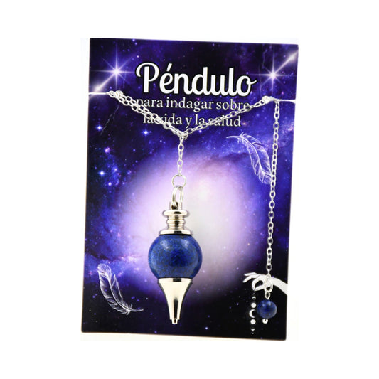 Péndulo Bola Mineral - Lapislazuli REF 6