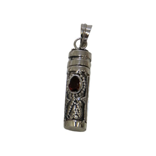 Colgante Plata Cofre Deseos - GRANATE REF 1490