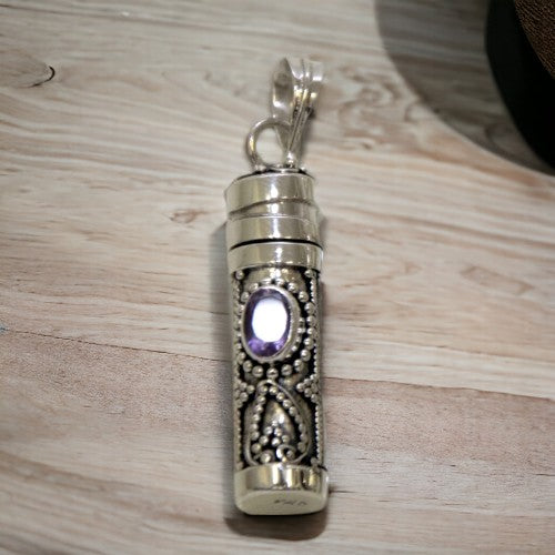 Colgante Plata Cofre Deseos - AMATISTA REF 1490