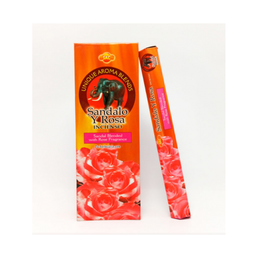 Incienso SÁNDALO Y ROSA . SAC