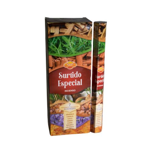 Incienso SURTIDO ESPECIAL . SAC