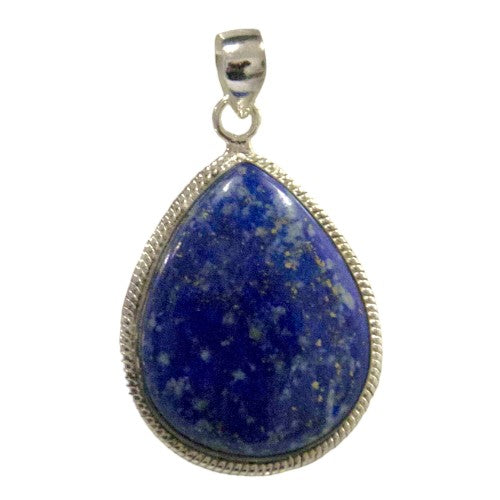 Colgante gota Plata LABRADO LAPISLAZULI REF1990