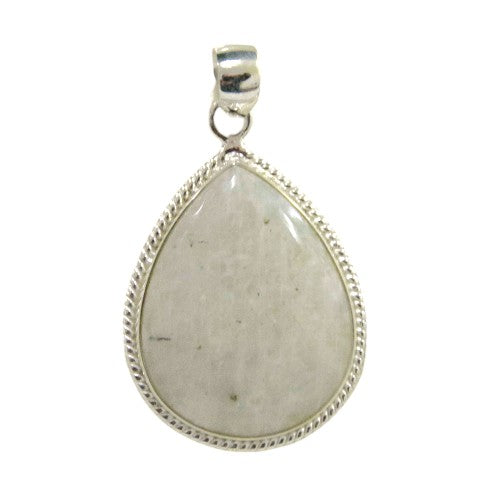 Colgante gota Plata LABRADO PIEDRA LUNA REF1990