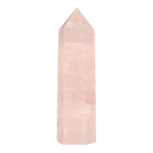 Punta mineral Cuarzo Rosa 75mm