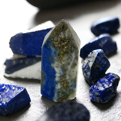 Punta mineral Lapizlazuli 35mm