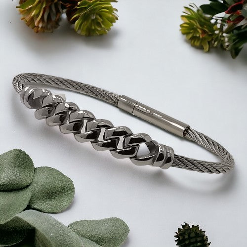 Pulsera Acero Hombre Mod 15