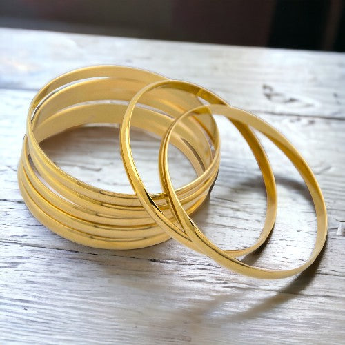 Pulsera Semanario Acero Dorado Ancho Mod.05