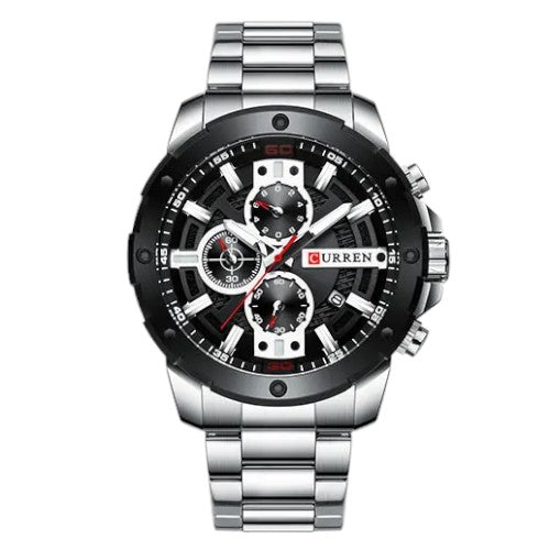 RELOJ CURREN HOMBRE M8336 PLATEADO