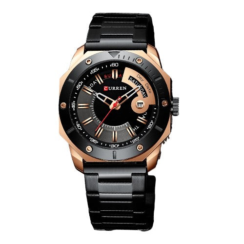 RELOJ CURREN HOMBRE M8344 NEGRO