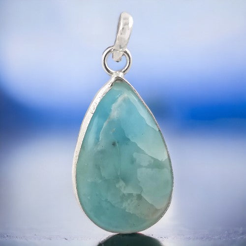 Colgante Plata de Ley 925 PIEDRA LARIMAR