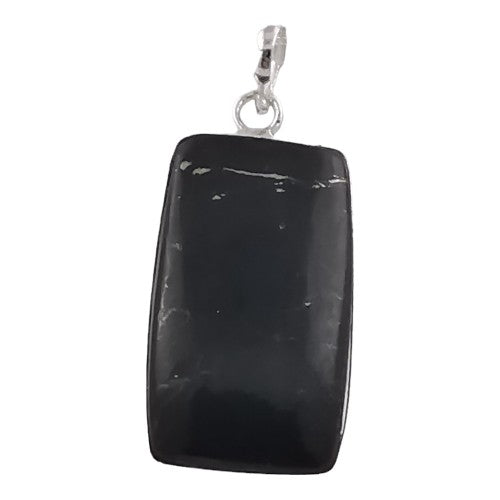 Colgante Plata de Ley 925 PIEDRA SHUNGIT REF 590