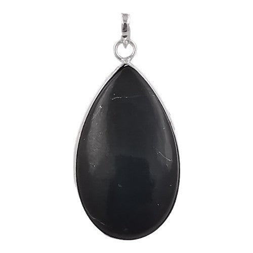 Colgante Plata de Ley 925 PIEDRA SHUNGIT REF 590