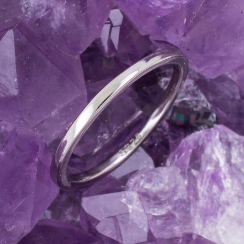Anillo Plata de Ley 925 liso REF 390