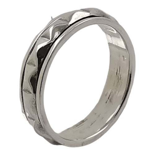 Anillo Plata de Ley 925 ondulado ANTIESTRES REF790