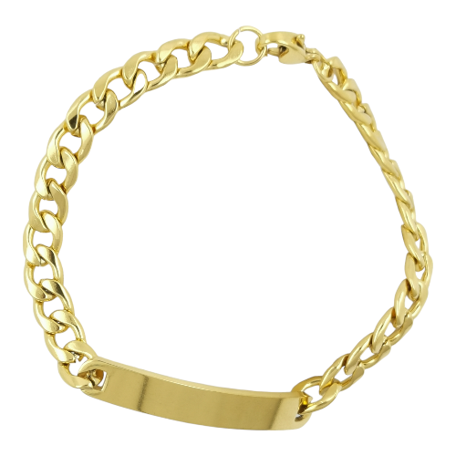 Pulsera Acero Dorado ESCLAVA REF 5