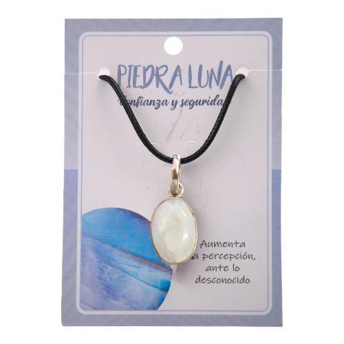 Colgante mineral PIEDRA LUNA REF. 8