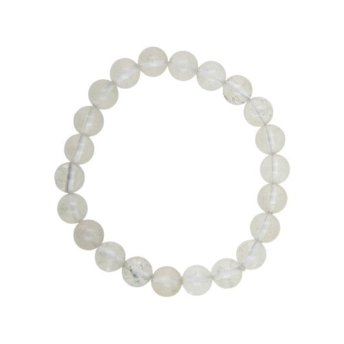 PULSERA MINERAL CUARZO CRISTAL A+ 8MM REF. 7