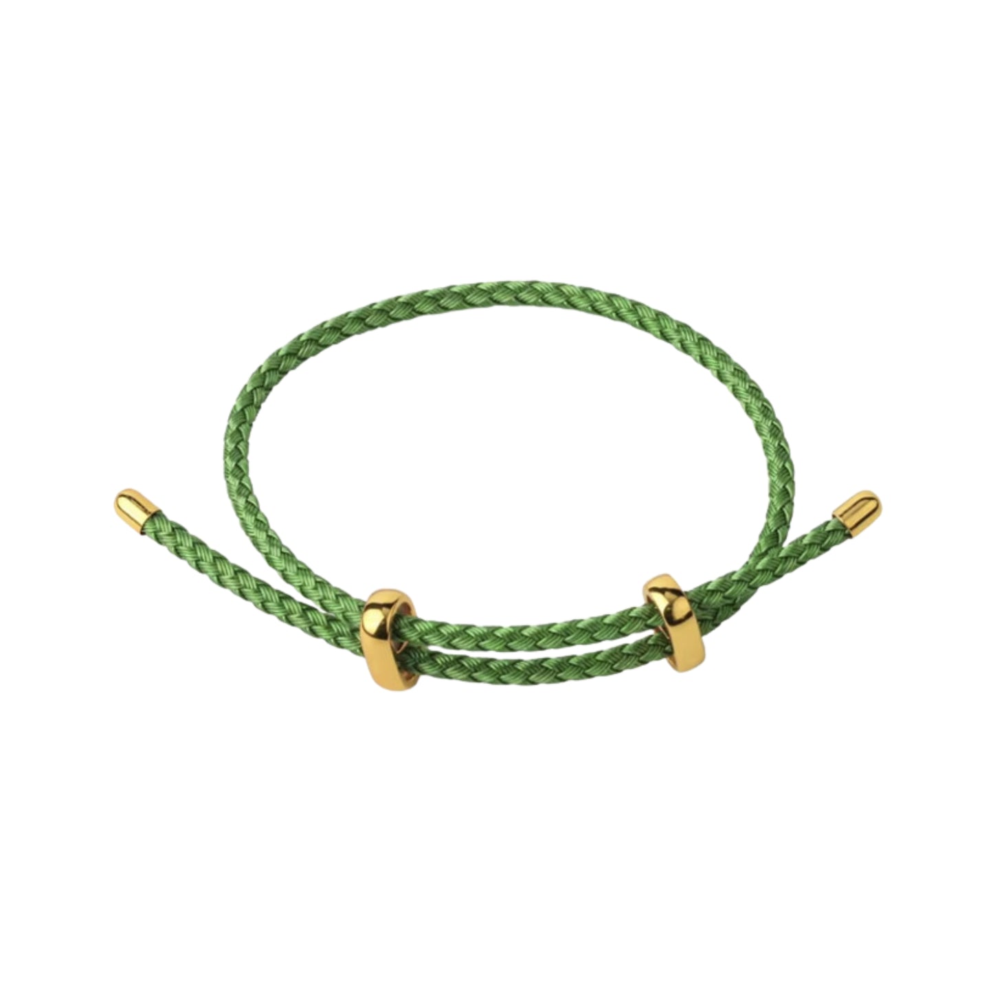 Pulsera cuerda ajustable - Verde