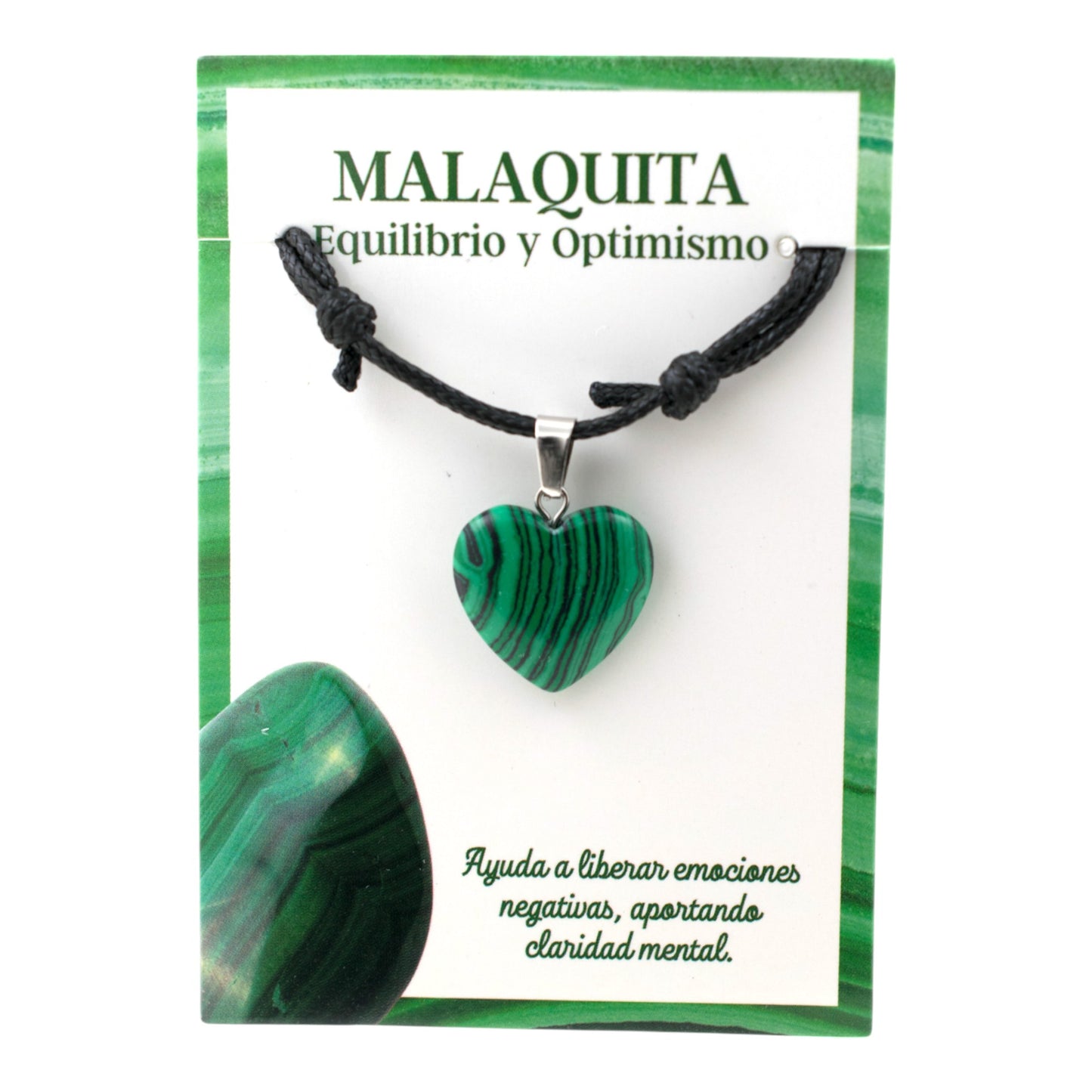 Colgante Corazón MALAQUITA 3