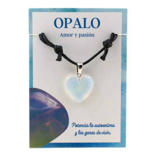 Colgante Corazón OPALO 3