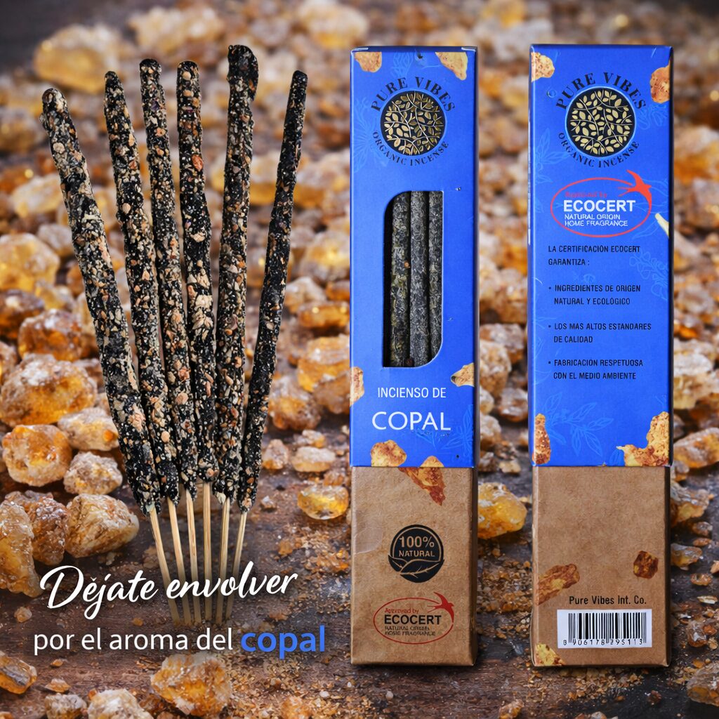 Incienso orgánico Pure Vibes COPAL