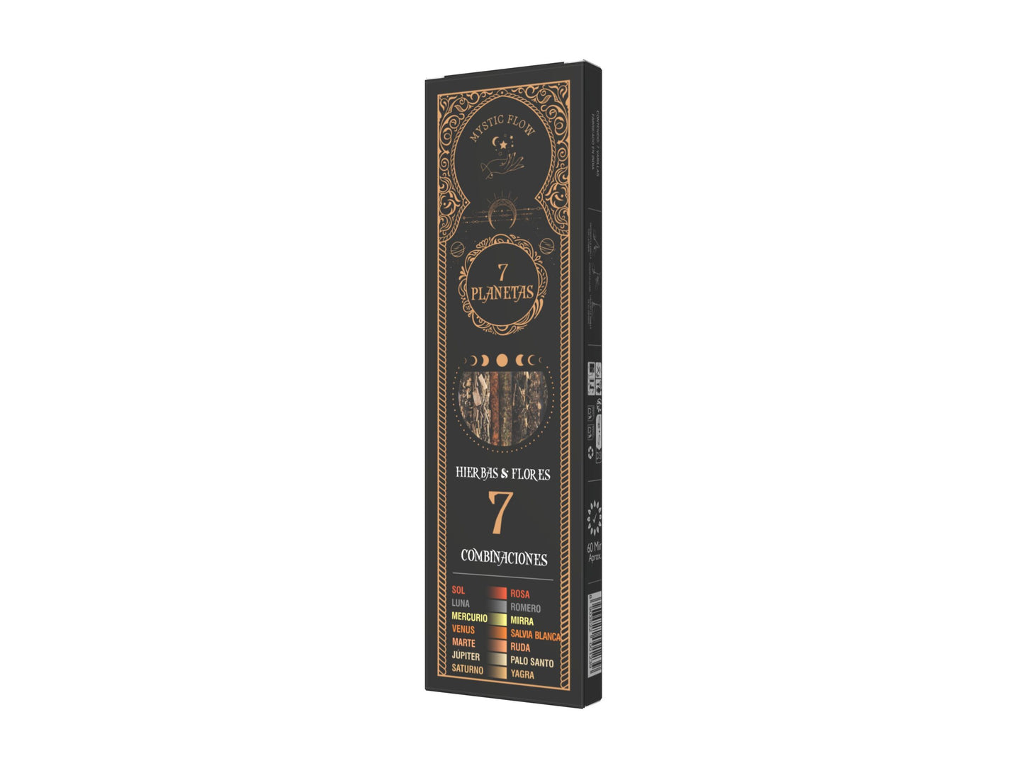 Incienso 7 Planetas 7 Hierbas & Flores Mystic Flow (Pack 12 Cajas)