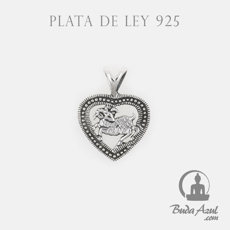 Colgante Plata de Ley 925 HOROSCOPO ARIES REF. 490