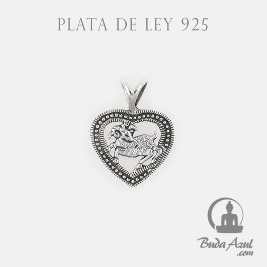 Colgante Plata de Ley 925 HOROSCOPO ARIES REF. 490