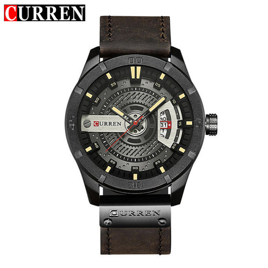 RELOJ CURREN HOMBRE M8301 MARRÓN NEGRO
