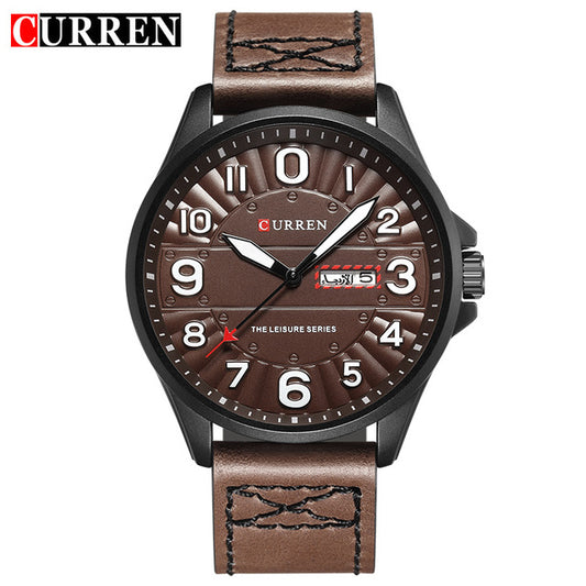 RELOJ CURREN HOMBRE M8269 MARRÓN NEGRO