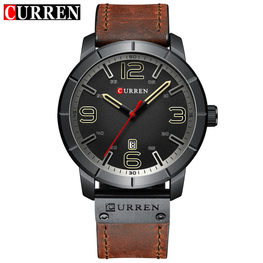 RELOJ CURREN HOMBRE M8327 MARRON-NEGRO