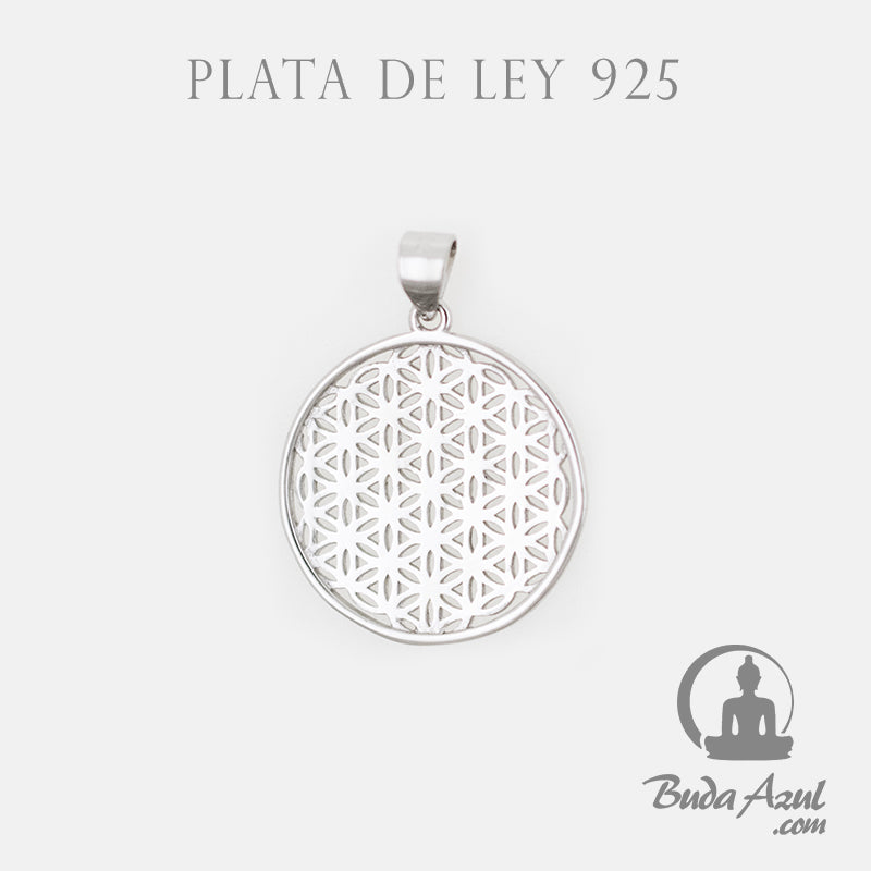 Colgante Plata de Ley 925 FLOR DE LA VIDA REF. 490