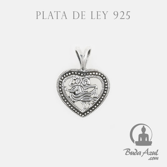 Colgante Plata de Ley 925 HOROSCOPO GEMINIS REF. 490