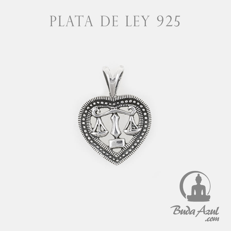 Colgante Plata de Ley 925 HOROSCOPO LIBRA REF. 490